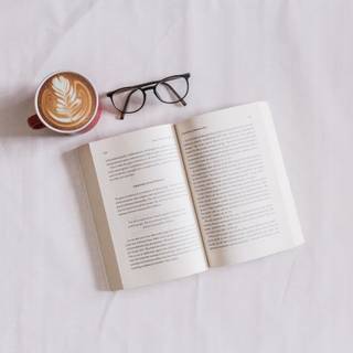 Aesthetic book pages wallpaper