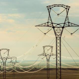 High voltage wallpaper