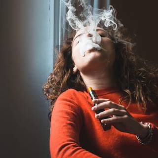 Lady smokers wallpaper