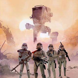AT-ST Mandalorian wallpaper