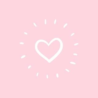 Pink aesthetic hearts wallpaper