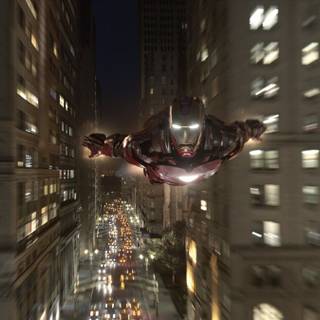 Avengers battle of New York wallpaper