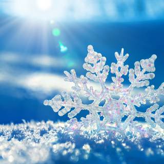 Winter space wallpaper