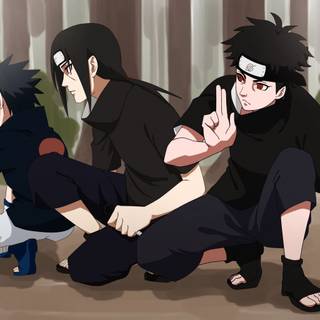 Shisui and Itachi wallpaper