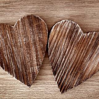 Rustic Valentine wallpaper