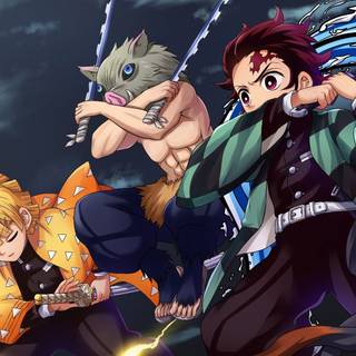 Demon Slayer Kimetsu no Yaiba fanart wallpaper