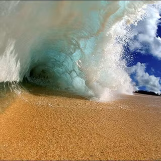 Ocean shallow wallpaper