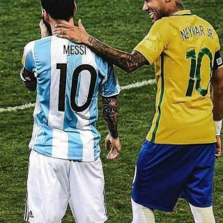 Neymar Jr and Messi wallpaper