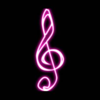 Music neon wallpaper