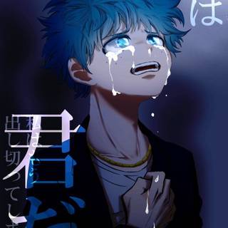 Sad Midoriya wallpaper