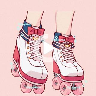 Roller skating wallpaper