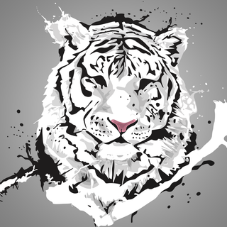 Tiger drawing wallpaper