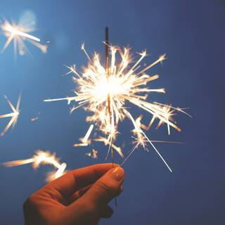 Sparklers desktop wallpaper