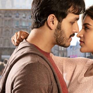 Akhil Akkineni and Nidhhi Agerwal wallpaper