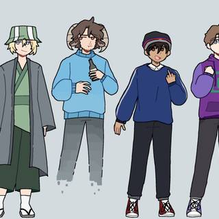 Sleepy Bois Inc wallpaper