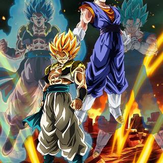 Dragon Ball Z Vegito blue wallpaper