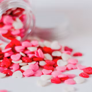 Valentine's Day candy wallpaper