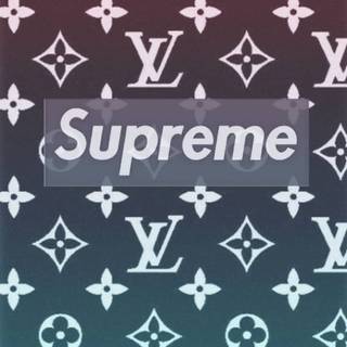 Supreme green wallpaper