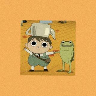 Aesthetic frog wallpaper