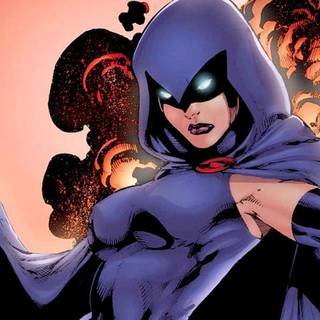 Purple superheroes wallpaper