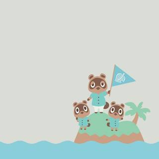 Animal Crossing aesthetic wallpaper