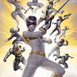 Silver Power Rangers wallpaper
