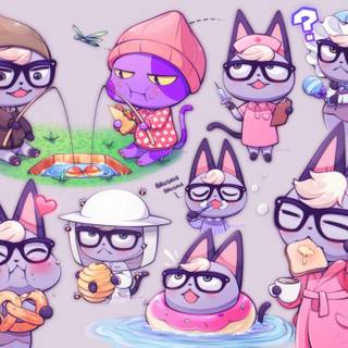 Raymond ACNH wallpaper