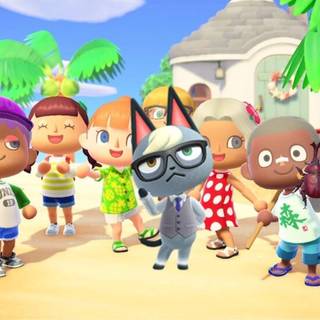 Raymond ACNH wallpaper