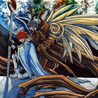 UQ Holder Kirn wallpaper