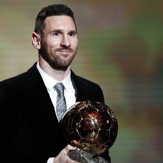 Messi Ballon d'Or wallpaper