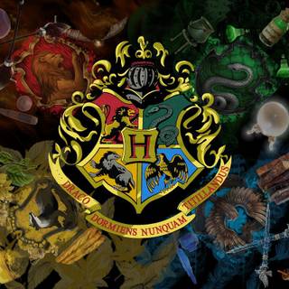 Harry Potter books wallpaper