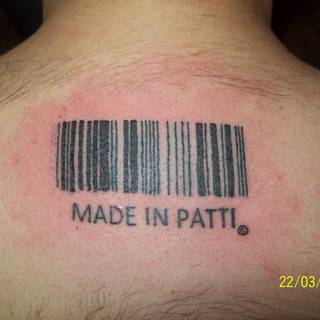 His Barcode Tattoo wallpaper