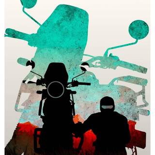 Bike animation wallpaper