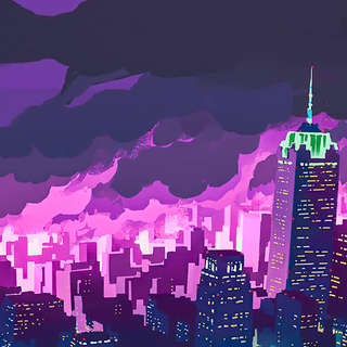 Night cities wallpaper