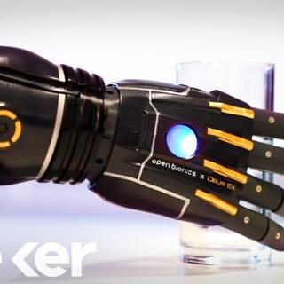 Prosthetic arm wallpaper