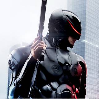 Cyborg suit wallpaper