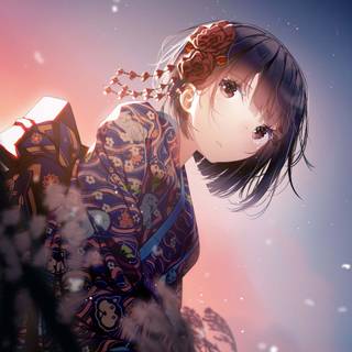 Girls 4k cartoon wallpaper