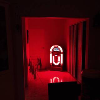 Aesthetic red and black iPhone wallpaper