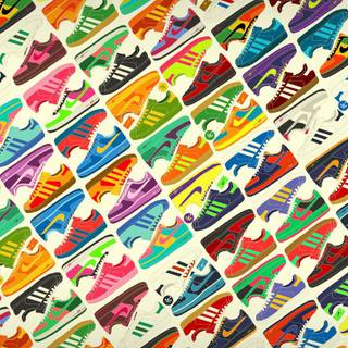 Shoe brand wallpaper