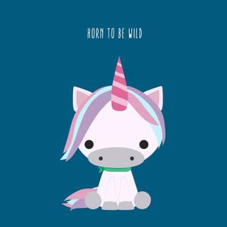 Christmas unicorns wallpaper