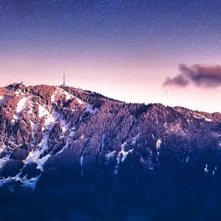 Space mountain wallpaper