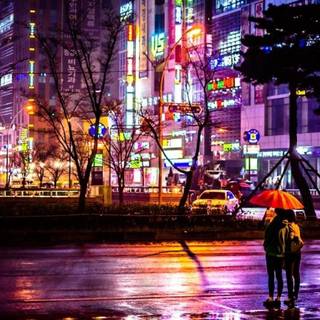 Korean street wallpaper