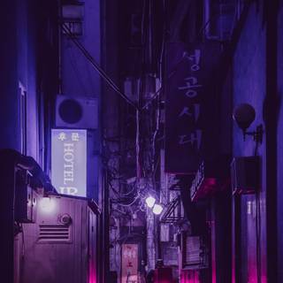 Korean street wallpaper