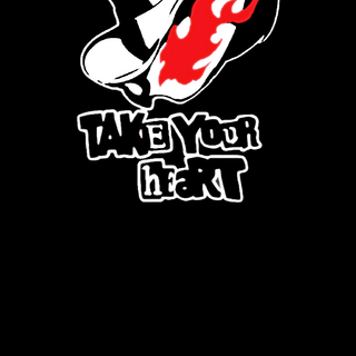 Persona 5 minimalist phone wallpaper