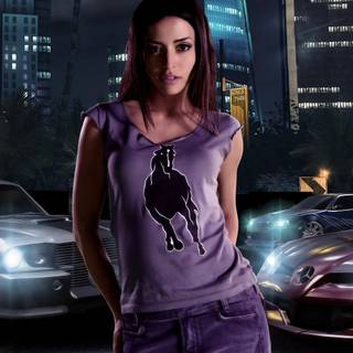 HD desktop cars girl wallpaper