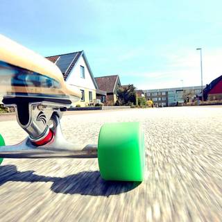 Aesthetic skateboard laptop wallpaper