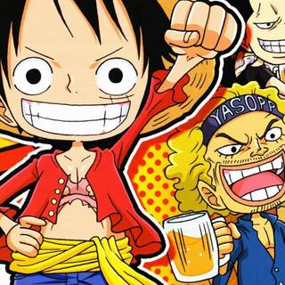 Aesthetic Luffy wallpaper