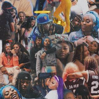 King Von and Asian Doll wallpaper