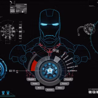 F.R.I.D.A.Y Iron Man wallpaper