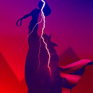 Thor for mobile wallpaper